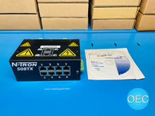 Load image into Gallery viewer, N-Tron 508TX Industrial 8-Port Managed Ethernet Switch, NEW