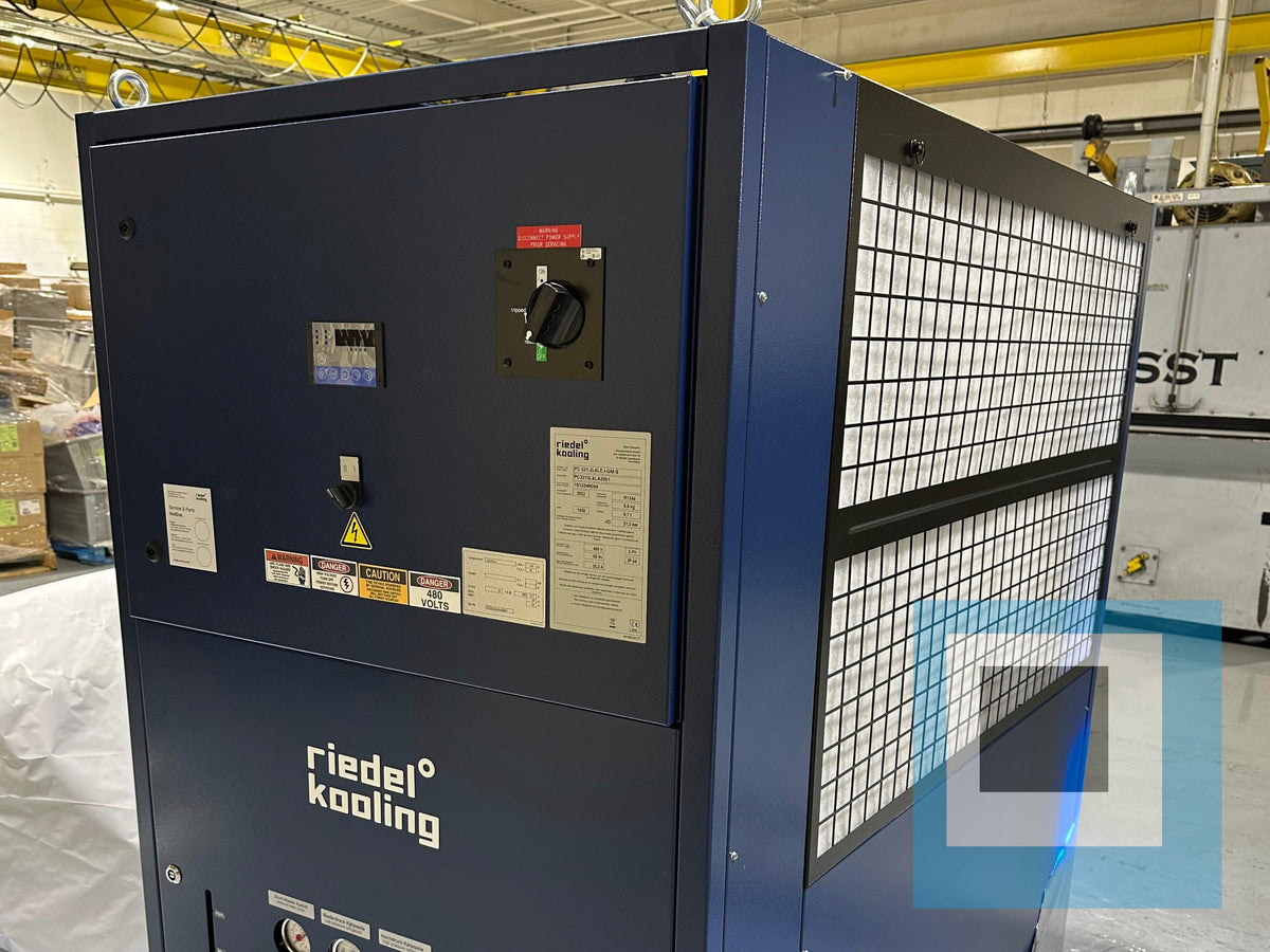 2023) Riedel Kooling PC 321 Industrial Process Chiller 460V PC 321.2L – Ontario Automation & Robotics Inc