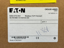Load image into Gallery viewer, NEW - Eaton / Crouse Hinds 9202-ETS-HN1 Modbus TCP Firewall TOFINO Enet Security