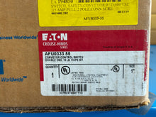 Load image into Gallery viewer, NEW - EATON / Crouse Hinds AFU0333 55 CONVEYOR CONTROL SWITCH DOUBLE END, 15 LB.