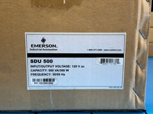 Load image into Gallery viewer, NEW - Emerson / SOLA Industrial UPS SDU 500 Power Supply Capacity: 500VA/300W