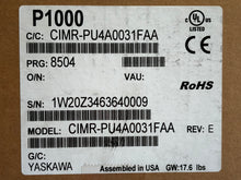 Load image into Gallery viewer, NEW - Yaskawa CIMR-PU4A0031FAA REV: E 380-480 VAC Servo Drive