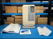 Load image into Gallery viewer, NEW - Yaskawa CIMR-AU4A0038FAA REV: E 380-480 VAC Output: 38A/31A Servo Drive