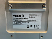 Load image into Gallery viewer, NEW - Valmet K14891 V1.0 FLEXI-U Operating Terminal +12VDC 4.2A / +24VDC 2.1A