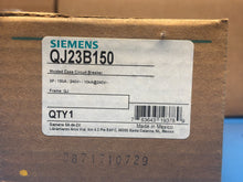 Load image into Gallery viewer, Siemens QJ23B150 150A Molded Case Circuit Breaker – New in Box