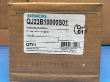 Load image into Gallery viewer, Siemens QJ23B10000S01 100A 3-Pole 240V Molded Case Circuit Breaker – New Sealed