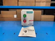 Load image into Gallery viewer, Siemens 3RE3110-0A1-71AK6 Non-Metallic Full Voltage Non-Reversing Starter, 10 HP
