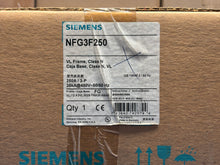 Load image into Gallery viewer, Siemens NFG3F250 250A 3-Pole Circuit Breaker VL Frame, Class N Caja Base