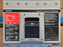 Load image into Gallery viewer, Siemens SCMD69600ANGTH Sensitrip IlI Circuit Breaker 600V, 600A - NEW NO BOX