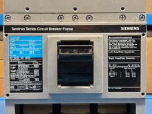 Load image into Gallery viewer, Siemens JD63F400 Sentron MCCB Frame, 3-Pole / 400A / 600V - NEW IN BOX