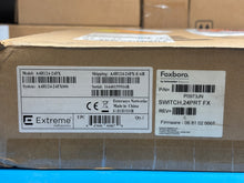 Load image into Gallery viewer, Foxboro / Extreme Networks P0973JN Model: A4H124-24FX Ethernet Switch - NEW