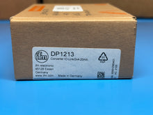 Load image into Gallery viewer, IFM I/O Link DP1213 Converter IO-Link/2x4-20mA - Made in Germany