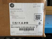 Load image into Gallery viewer, Allen-Bradley 284E-FVD4P0Z-10-RRG-SBG-DB1-EMI /C EtherNet_IP ArmorStart 284 VFD