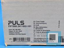 Cargar imagen en el visor de la galería, Puls FPT500.241-002-101 Power Supply Input: 3AC 380-480V, Output: DC 24V - NEW