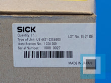 Load image into Gallery viewer, Sick UE 4421-22EE900 DeviceNet Safety Remote I/O Device 1 028 309 - NEW OPEN BOX