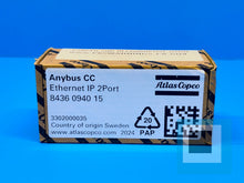Cargar imagen en el visor de la galería, (2024) Atlas Copco Anybus CC Ethernet IP 2Port 8436 0940 15 - NEW SEALED