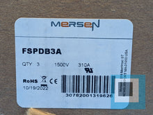 Cargar imagen en el visor de la galería, (3x PCS) BOX OF 3 - Mersen FSPDB3A Power Distribution Blocks FSPDB3A - NEW