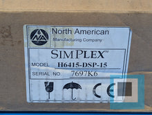 将图片加载到图库查看器,North American H6415-DSP-15 SIMPLEX Process Controller Version 1.01 - NEW