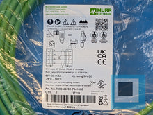 Cargar imagen en el visor de la galería, Murr Elektronik 7000-44761-7941000 M12 Male 90° D-coded / RJ45 0° Shielded - NEW