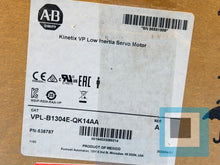 Cargar imagen en el visor de la galería, Allen-Bradley VPL-B1304E-QK14AA Kinetix VP Low Inertia Servo Motor - NEW SEALED