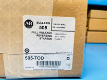 Load image into Gallery viewer, Allen-Bradley 505-TOD /D Series D Full Voltage Reversing Starter