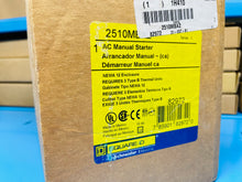 Load image into Gallery viewer, Square-D 2510MBA2 Manual Motor Starter - New in Box