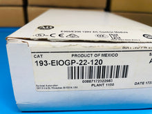 Load image into Gallery viewer, Surplus - Allen-Bradley 193-EIOGP-22-120 Ser. A E300/E200 120V AC Control Module