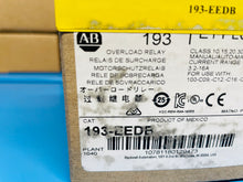 Load image into Gallery viewer, Surplus - Allen-Bradey 193-EEDB /C Series C Overload Relay