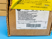 Load image into Gallery viewer, Surplus - Allen-Bradley 1492-IFM40F-FS120A-4 40 POINT ISOLATED FUSIBLE INTERFACE