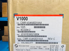 Load image into Gallery viewer, NEW - Yaskawa CIMR-VU4A0031AAA V1000 VFD Drive / Magnetek Impulse G+M