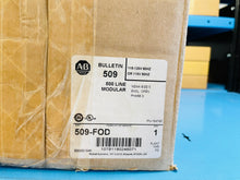 Load image into Gallery viewer, Surplus - Allen-Bradley 509-FOD Series 1 NEMA Size 5 3-Phase Starter 500 LINE