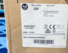 Load image into Gallery viewer, Allen-Bradley 20F11GD052AA0NNNNN Series A PowerFlex 753 40HP - NEMA TYPE 12 -