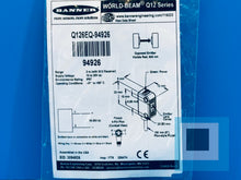 Load image into Gallery viewer, Banner Engineering Q126EQ-94926 WORLD-BEAM Q12 Series Sensor - NEW SEALED
