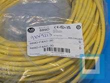 Cargar imagen en el visor de la galería, (2023) Allen-Bradley 889D-F4AC-30 /B QD Cordset 30-Meter Cable - NEW OPEN