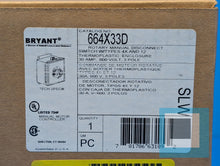 Cargar imagen en el visor de la galería, Bryant / Hubbell 664X33D Rotary Manual Disconnect Switch 30A 600V - NEW