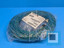 Cargar imagen en el visor de la galería, Brad Connectivity 1203410945 M12 CAT6A MM ST/ST TEAL TPE 23M E22E06021M230 - NEW