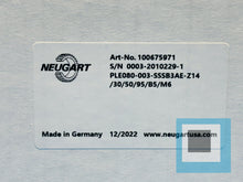 Load image into Gallery viewer, Neugart PLE080-003-SSSB3AE-Z14 Planetary Gearbox for Servo Motor PLE Series NEW