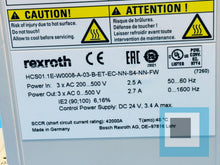 Cargar imagen en el visor de la galería, Rexroth HCS01.1E-W0008-A-03-B-ET-EC-NN-S4-NN-FW IndraDrive Cs - NEW NO BOX