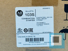 Cargar imagen en el visor de la galería, Allen-Bradley 103S-AWEJ3-CB16C Combination Starter 103S-AWEJ3-CB16C-TE - NEW
