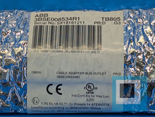 Load image into Gallery viewer, ABB 3BSE008534R1 TB805 Cable Adapter Bus Outlet 3BSE008534R1 - NEW SEALED