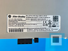 Load image into Gallery viewer, Allen-Bradley 2198-H025-ERS2 Kinetix Servo Drive Integrated Safety Ethernet USED