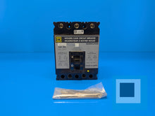 Cargar imagen en el visor de la galería, Square D FHL 36015 Circuit Breaker with Line and Load Lugs 3-Pole 600V 15A - NEW
