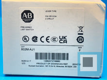 Load image into Gallery viewer, Allen-Bradley 802M-AJ1 Series F Pre-Wired Limit Switch - NEW IN BOX