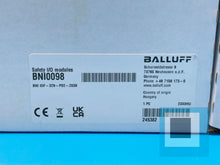 Load image into Gallery viewer, Balluff BNI IOF-329-P02-Z038 Safety I/O Module BNI0098 - NEW SEALED
