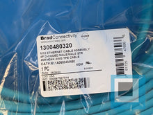 Cargar imagen en el visor de la galería, Brad Connectivity 1300480320 M12 Ethernet Cable Assembly E11A06004M460 - NEW
