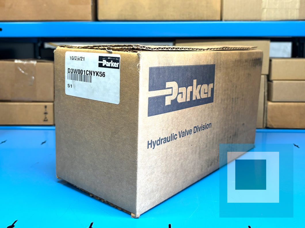 (2021) NEW - Parker Hydraulics D3W001CNYK56 Directional Control Solenoid Valve