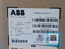 Cargar imagen en el visor de la galería, ABB ACS255-03U-03A1-6 AC Drive VFD 2HP (1.5 kW) ACS255-03U-03A1-6 - NEW
