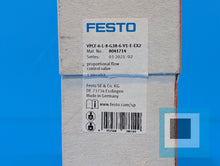 Cargar imagen en el visor de la galería, Festo VPCF-6-L-8-G38-6-V1-E-EX2 Proportional Flow Control Valve - NEW SEALED
