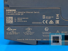Load image into Gallery viewer, Siemens 6GK5 204-0BA00-2BF2 SIMATIC NET Industrial Ethernet Switch - GERMANY

