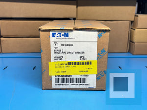 NEW - EATON / Cutler-Hammer HFD3040L /C Industrial Circuit Breaker 40 AMP 600VAC